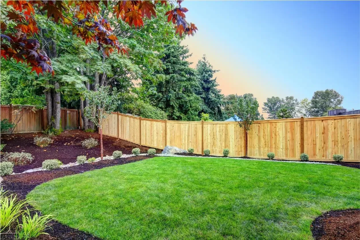 Wooden garden fence installation Sheffield